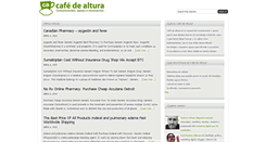 Desktop Screenshot of cafedealtura.com